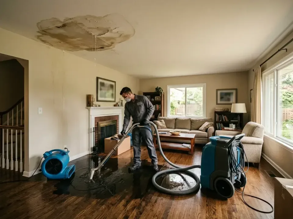 attic-pipe-burst-ceiling-drip-008 — frequently asked questions, Water Damage Restoration & Carpet Care in Gold Beach, OR